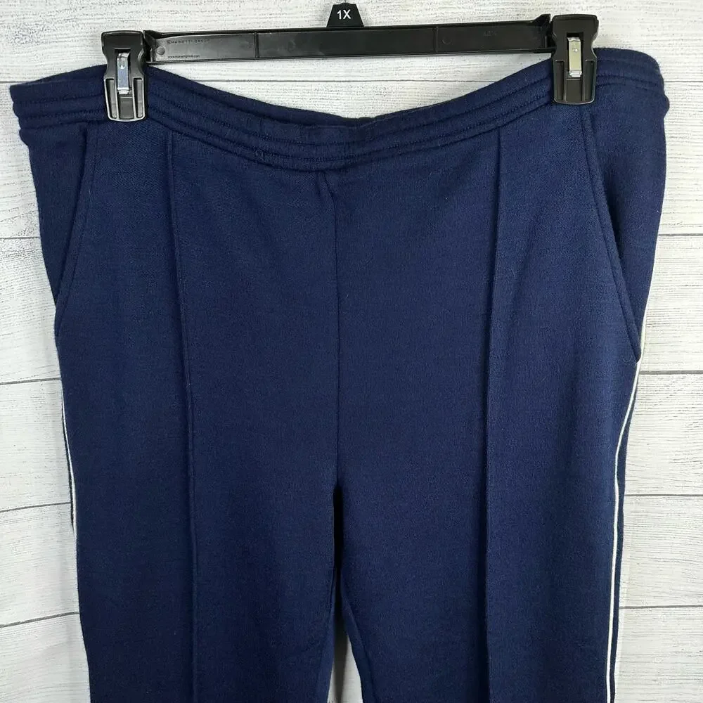 Vintage Christian Dior Monsieur Mens size Large Pull On Track Lounge Sweatpants